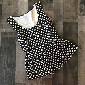 Anthropologie Postmark Clovelly Peplum Tank